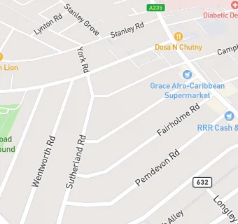 map for Greenside Medical Practice