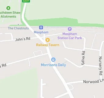 map for Meopham Pizza