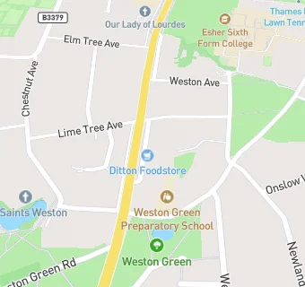 map for Ditton Foodstore & Off Licence