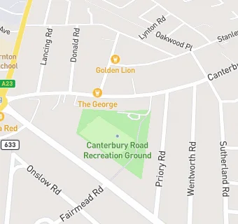 map for Knowledge And Practice At Canterbury Community Centre