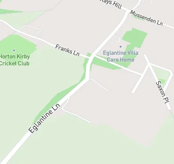 map for Eglantine Villa Care Home