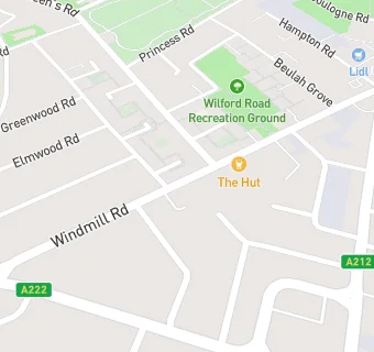 map for MPS/Croydon Custody Centre