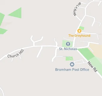 map for Bromham Stores