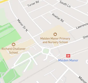 map for Malden Fish Bar