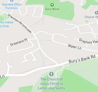 map for Greenham Court Community Primary School