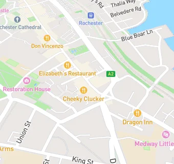 map for Cheeky Clucker