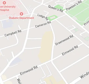 map for Elmwood Junior School