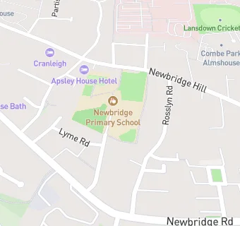 map for Newbridge Junior School