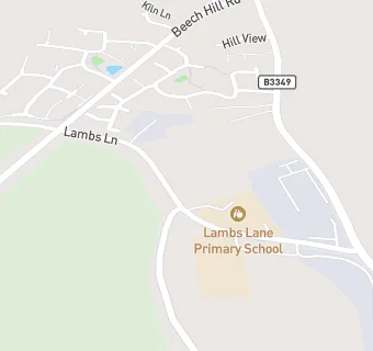 map for Lambs Lane Primary School