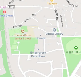 map for Giggs Hill Surgery