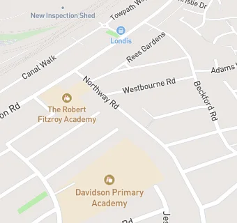 map for Northway Road Surgery