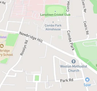 map for Weston Methodist