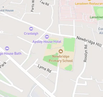 map for Newbridge St John's Church of England VC Infants' School