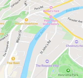 map for St John's Court Extra Care Housing Scheme