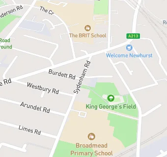 map for Broadmead Primary School