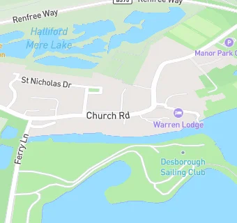 map for St Nicholas Church