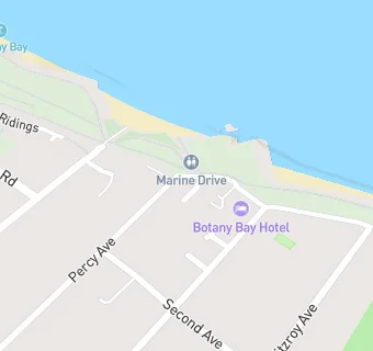 map for Botany Bay Hotel