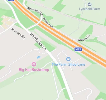 map for Farm Shop Lyne Ltd