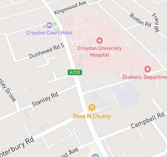 map for North Croydon Medical Centre