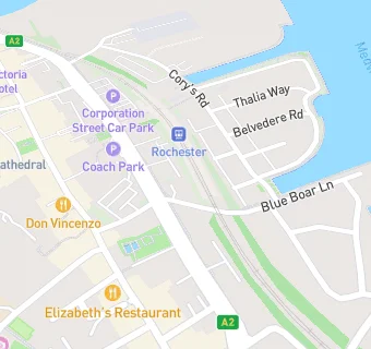 map for Rochester Social Club