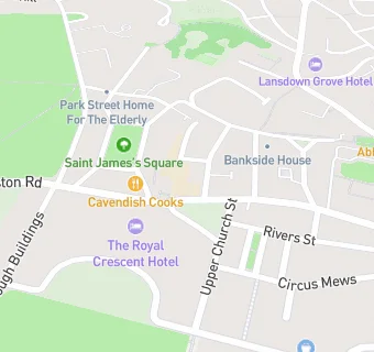 map for St Andrew's Church School