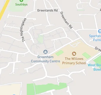 map for Greenham Court Stores