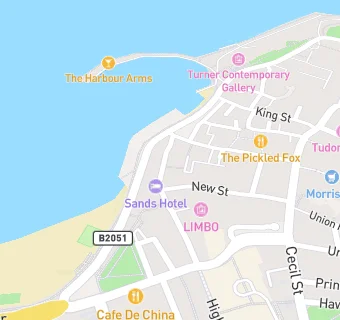 map for Mydentist, High Street, Margate