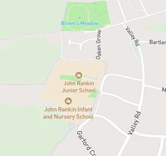 map for John Rankin Junior School