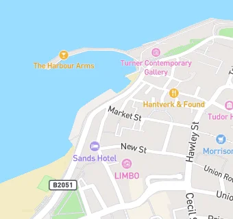 map for Angela's of Margate