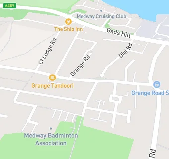 map for Grange Tandoori