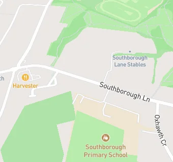 map for Southborough Primary School