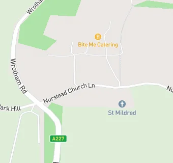 map for Bite Me Catering @ Nurstead Court