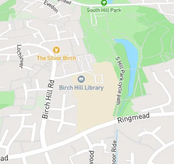 map for Birch Hill Primary School