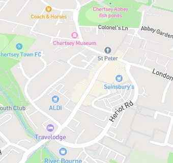 map for Abbeymead Dental Centre