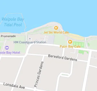 map for Palm Bay Cafe