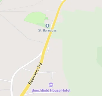 map for Beechfield House Hotel