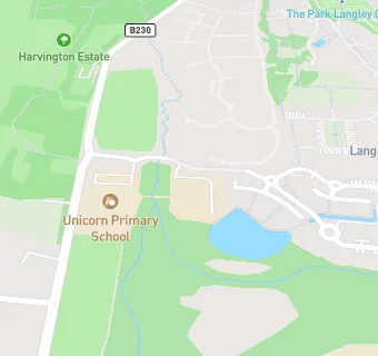 map for Unicorn Primary School