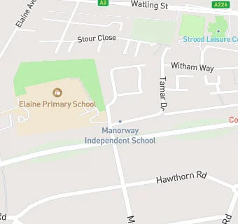 map for Manorway Independent School