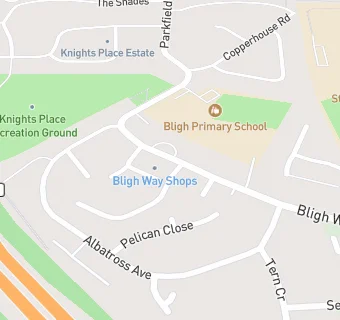 map for Bligh Way Kebab