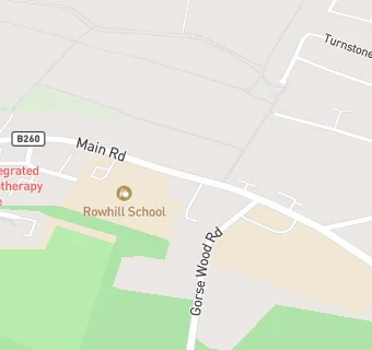 map for The West Kent Hospital School Service