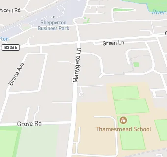 map for Fresh Sports Centre At Thamesmead School