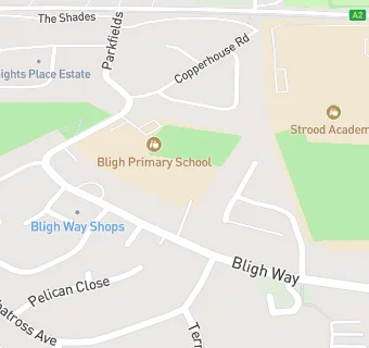 map for Bligh Junior School