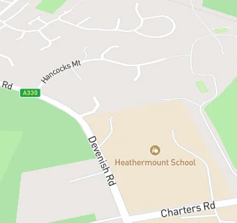 map for Heathermount School