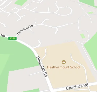 map for Heathermount School