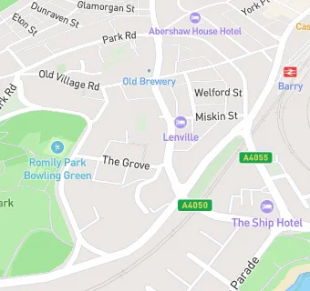 map for Barry West End Club