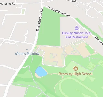 map for Bromley High School