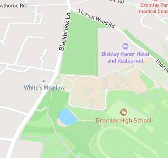 map for Bromley High School For Girls