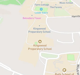 map for Kingswood Preparatory School