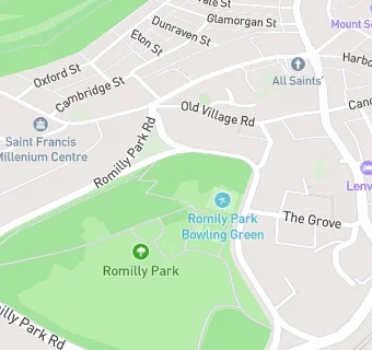 map for The Beauty Spot Romilly Park