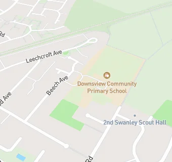 map for Downsview Community Primary School